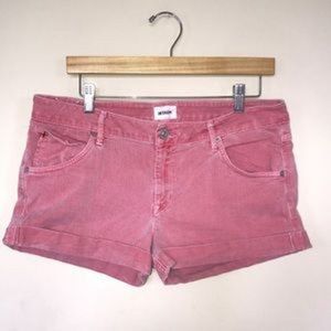 Women’s Levi blue capris jeans shorts 119